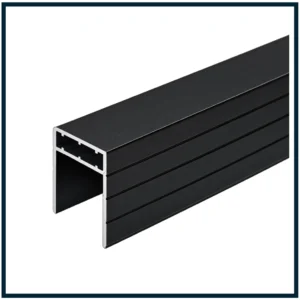 CoMatex WPC Fence | Top Rail | Aluminium